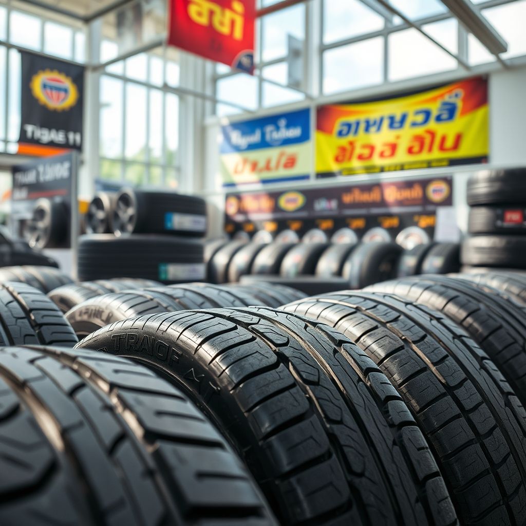 ยางรถยนต์ ไทย ยี่ห้อไหนดี